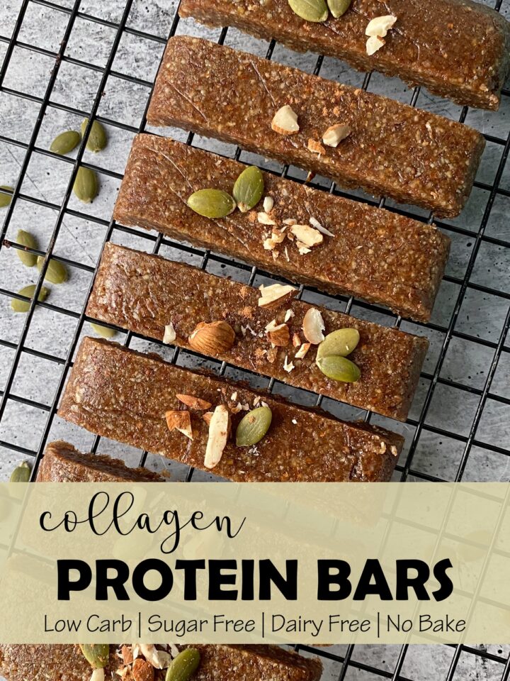 Cinnamon Collagen Protein Bars (Paleo, Keto) Bake It Paleo