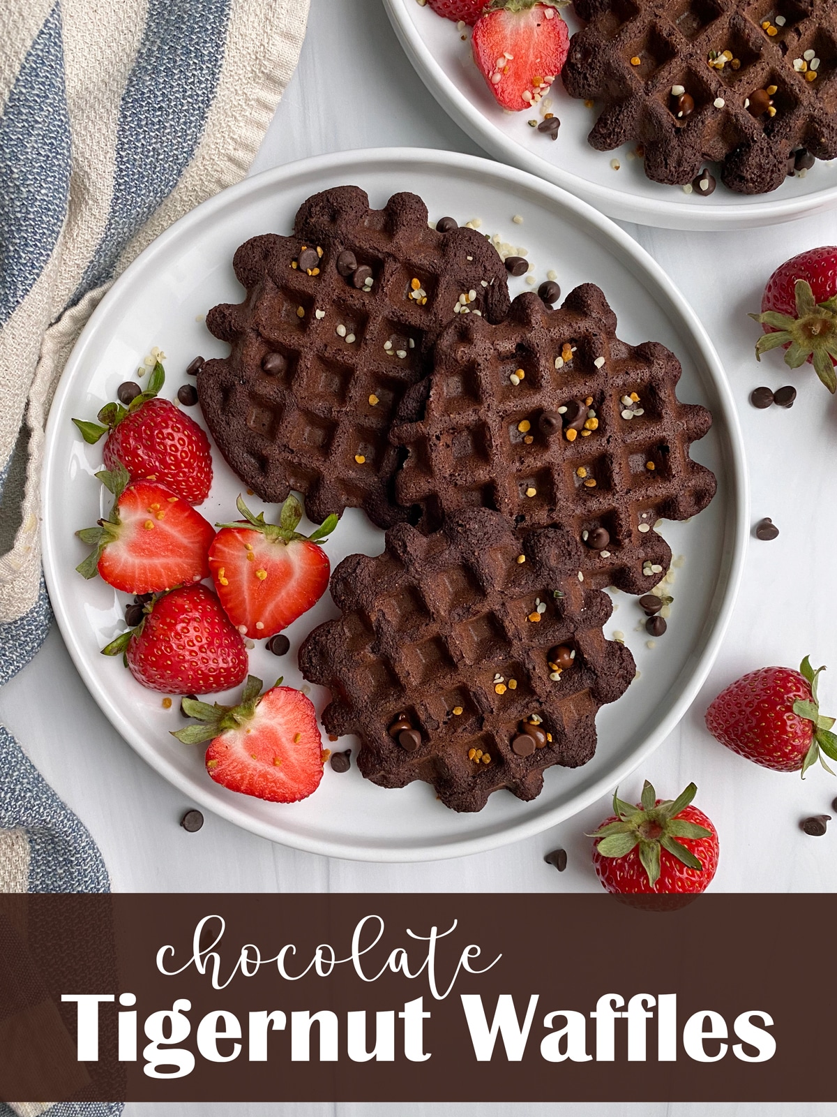 Chocolate-Tigernut-Flour-Waffles