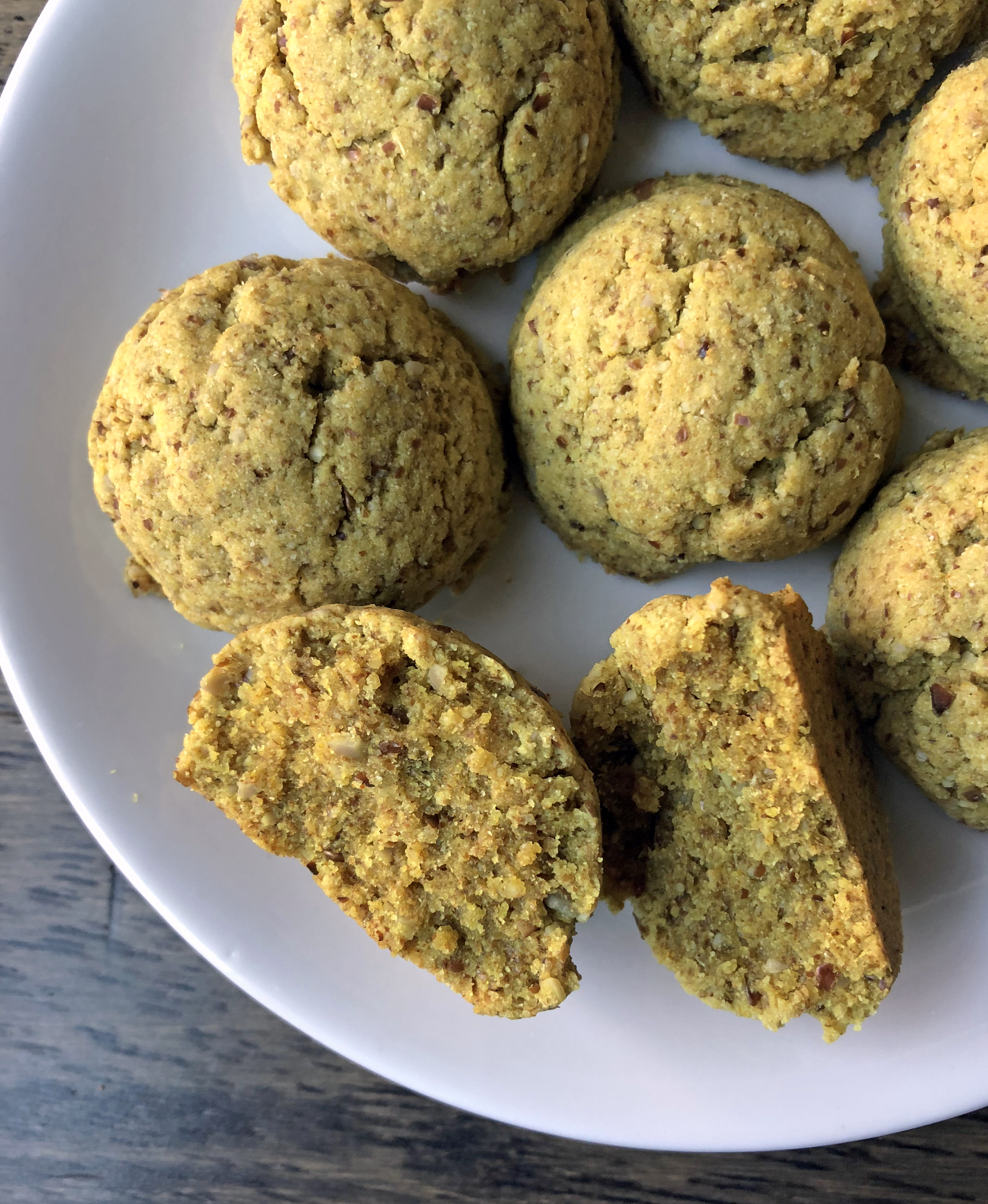 Gluten Free Honey and Turmeric Infused Cookies