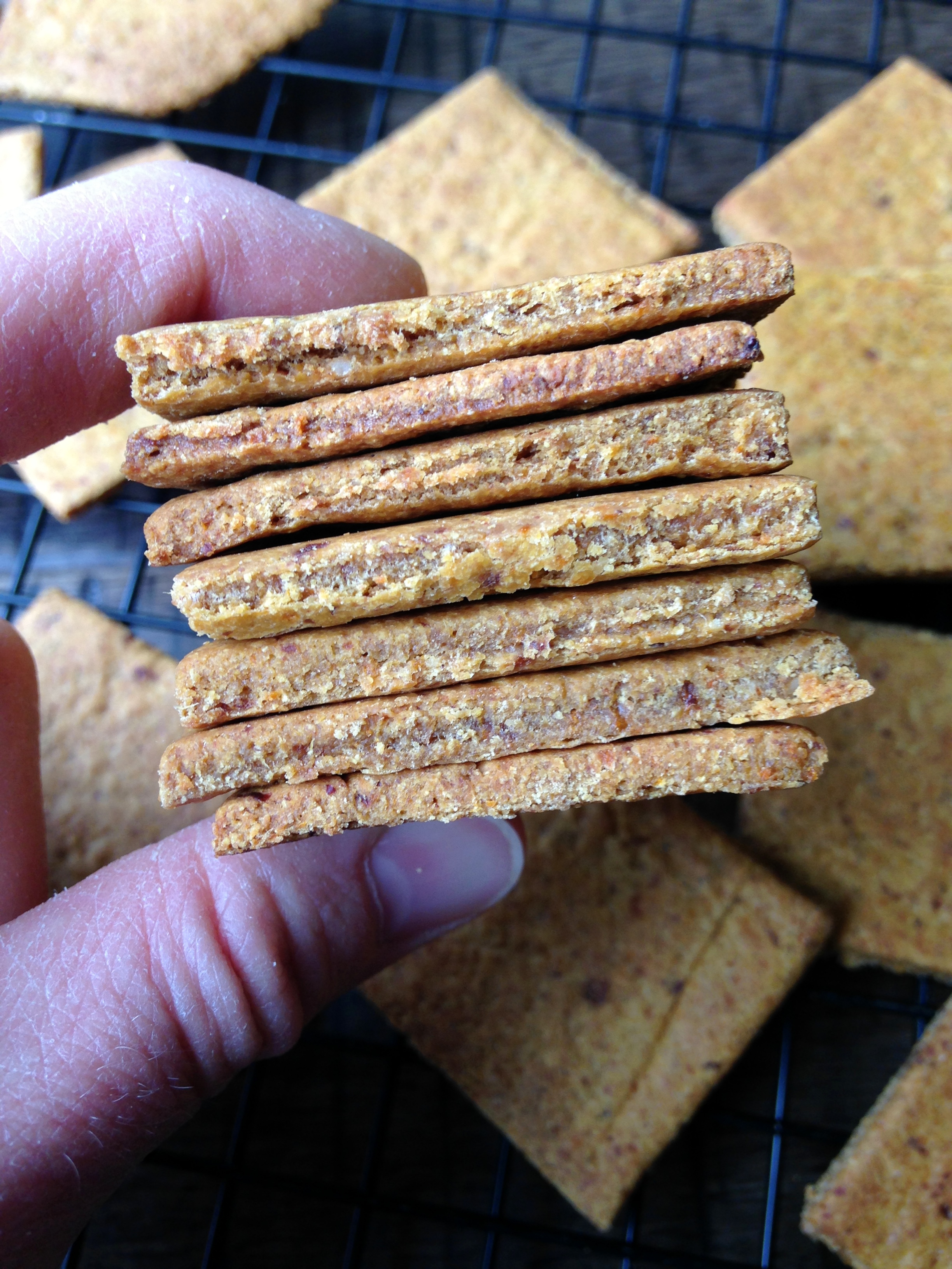 Carrot Cake Crackers