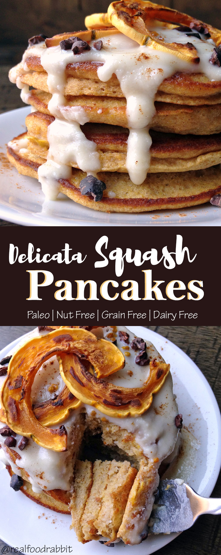 Delicata Squash Pancakes