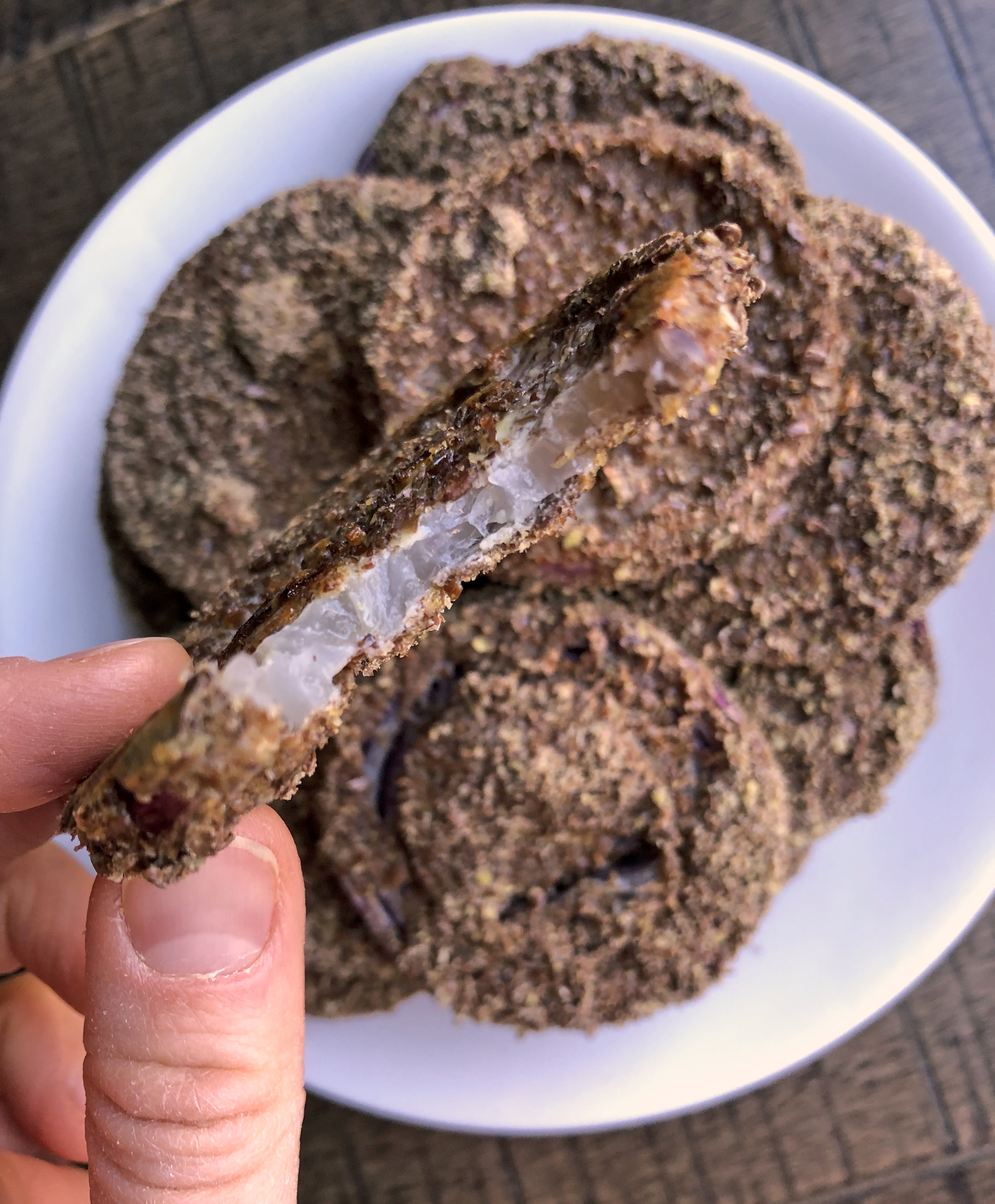 Flax Crusted Onion Rings (2)