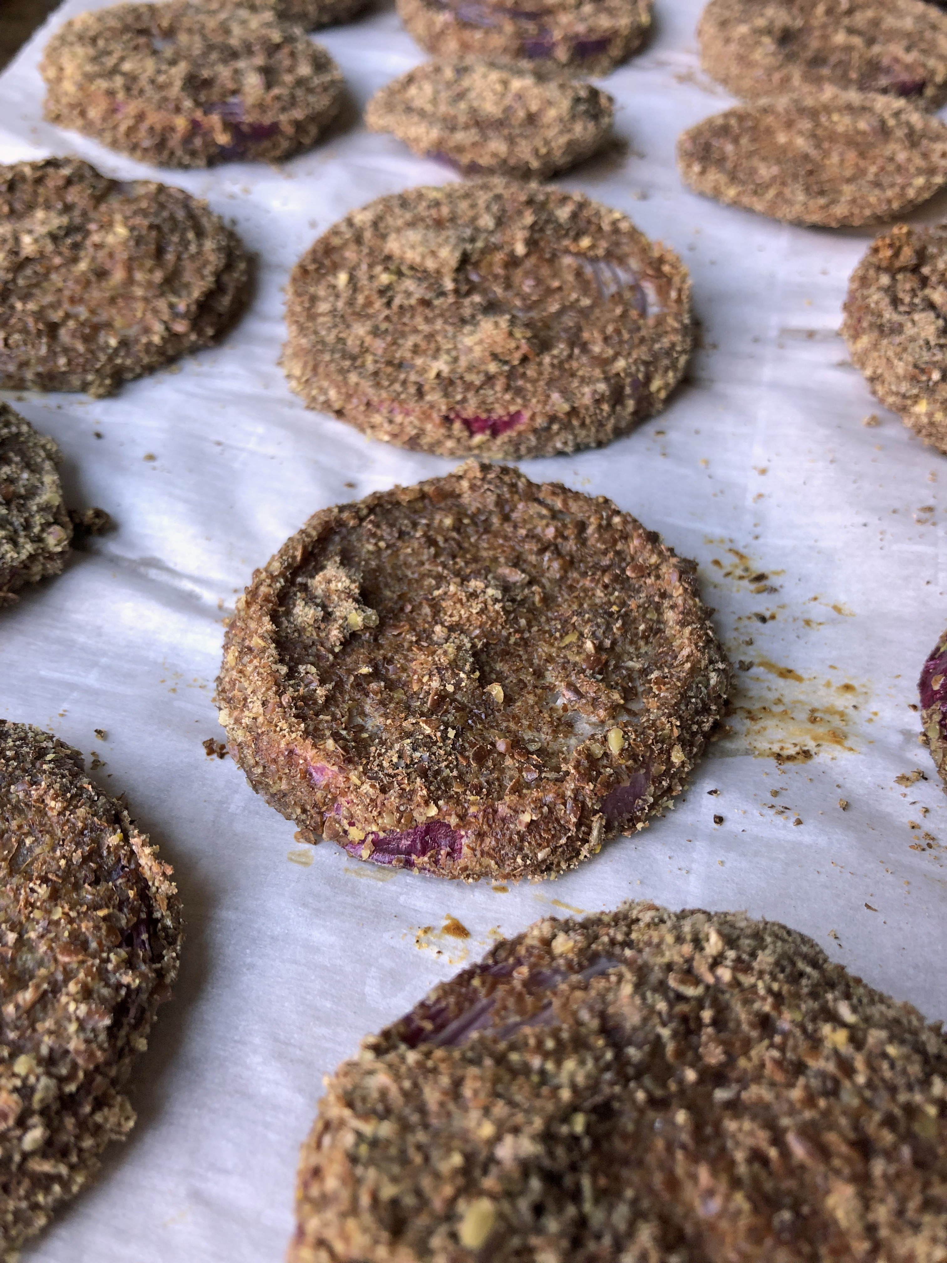 Flax Crusted Onions (2)