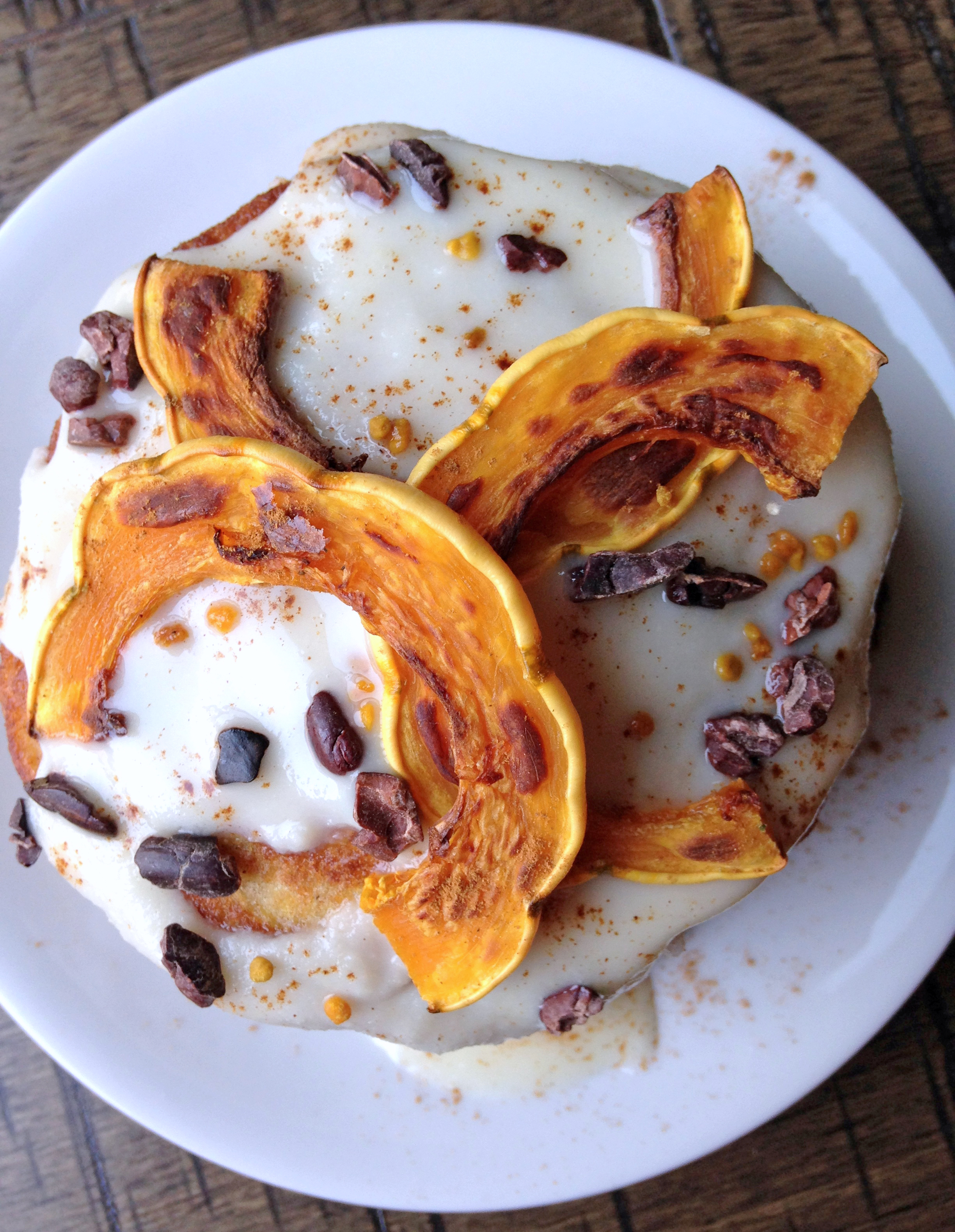 Nut Free Delicata Squash Pancakes