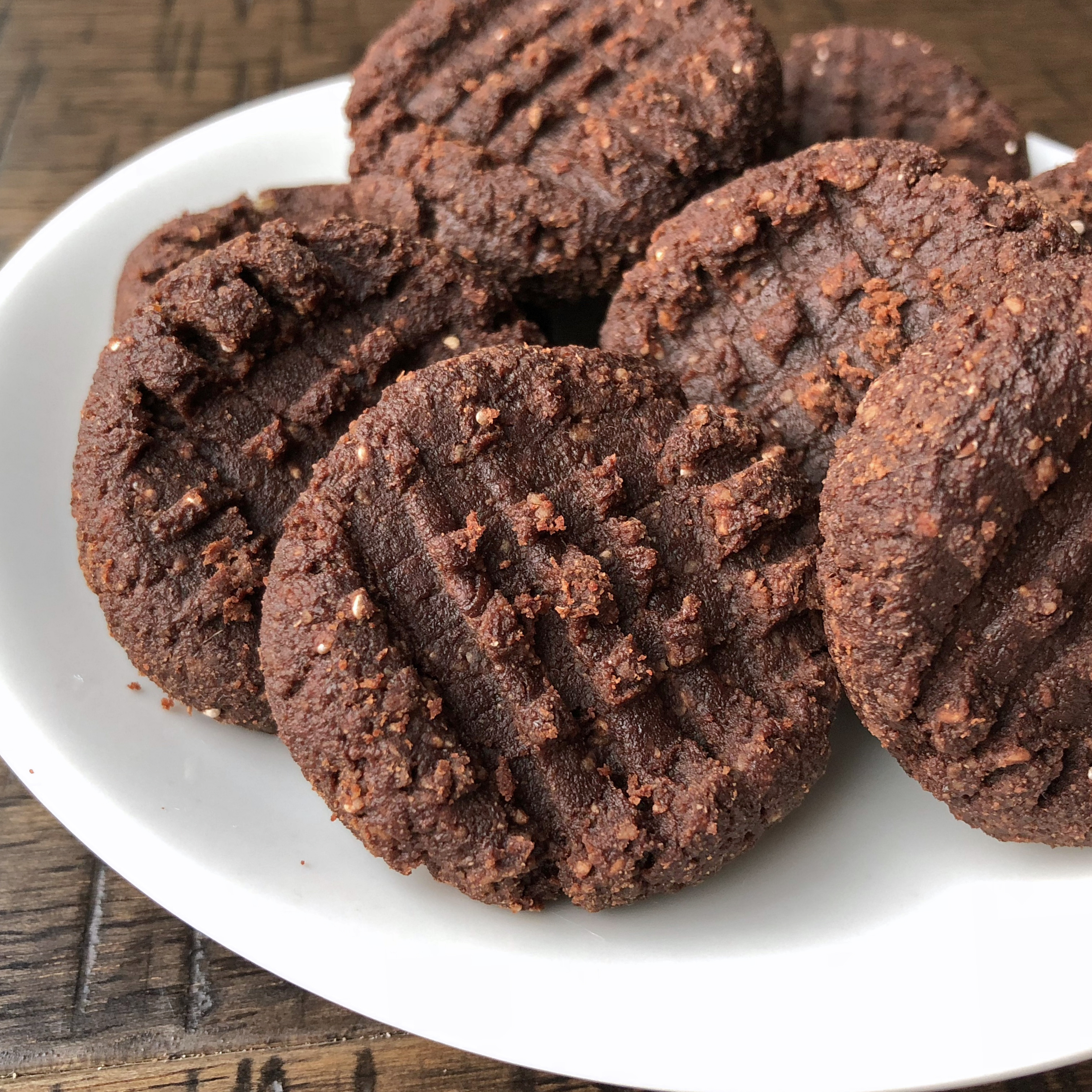 Paleo Chocolate Hazelnut Cookies