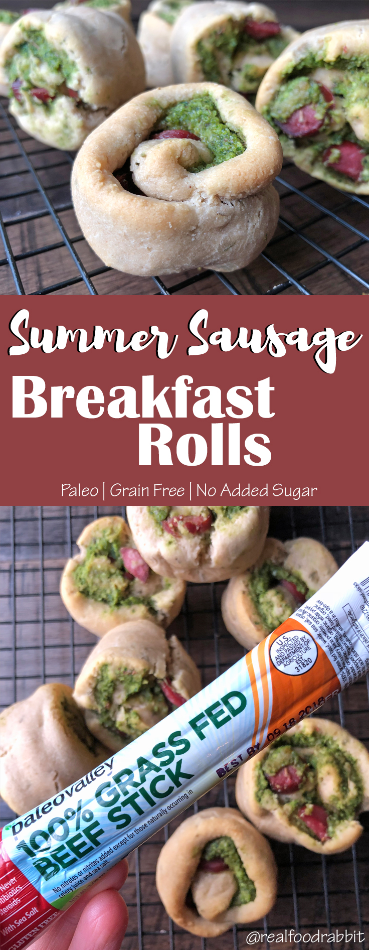 Summer Sausage Breakfast Rolls