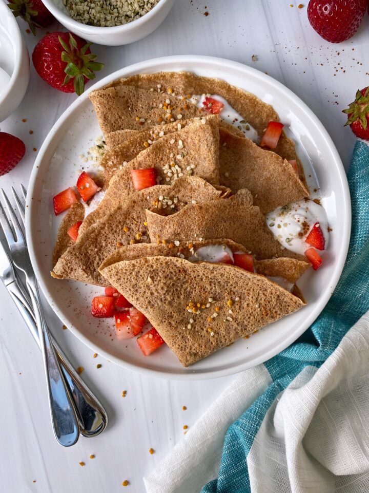 Paleo Almond Flour Crepes (Keto) Bake It Paleo