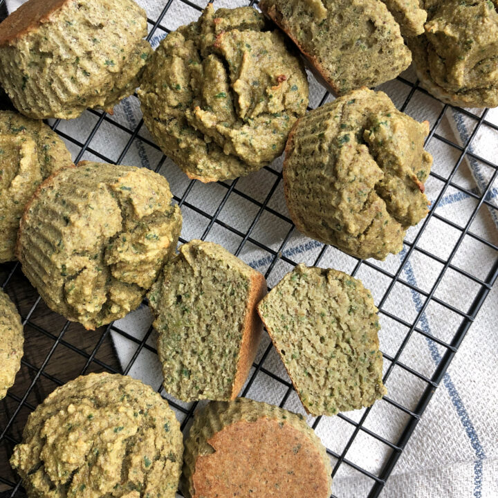 Banana Kale Muffins (Gluten Free, Paleo) Bake It Paleo
