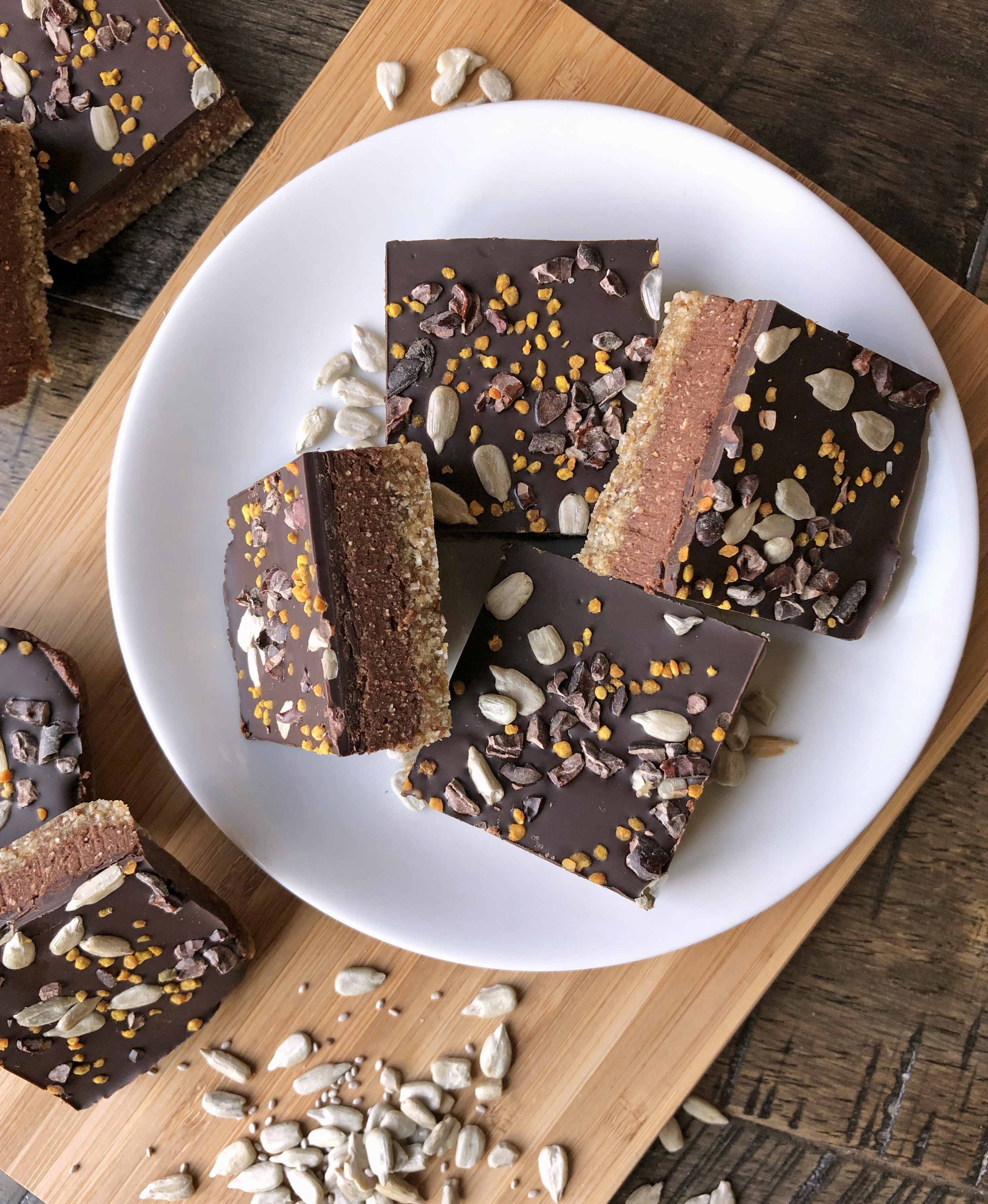 Simple Nut Free Paleo Mint Fudge Bars.jpg