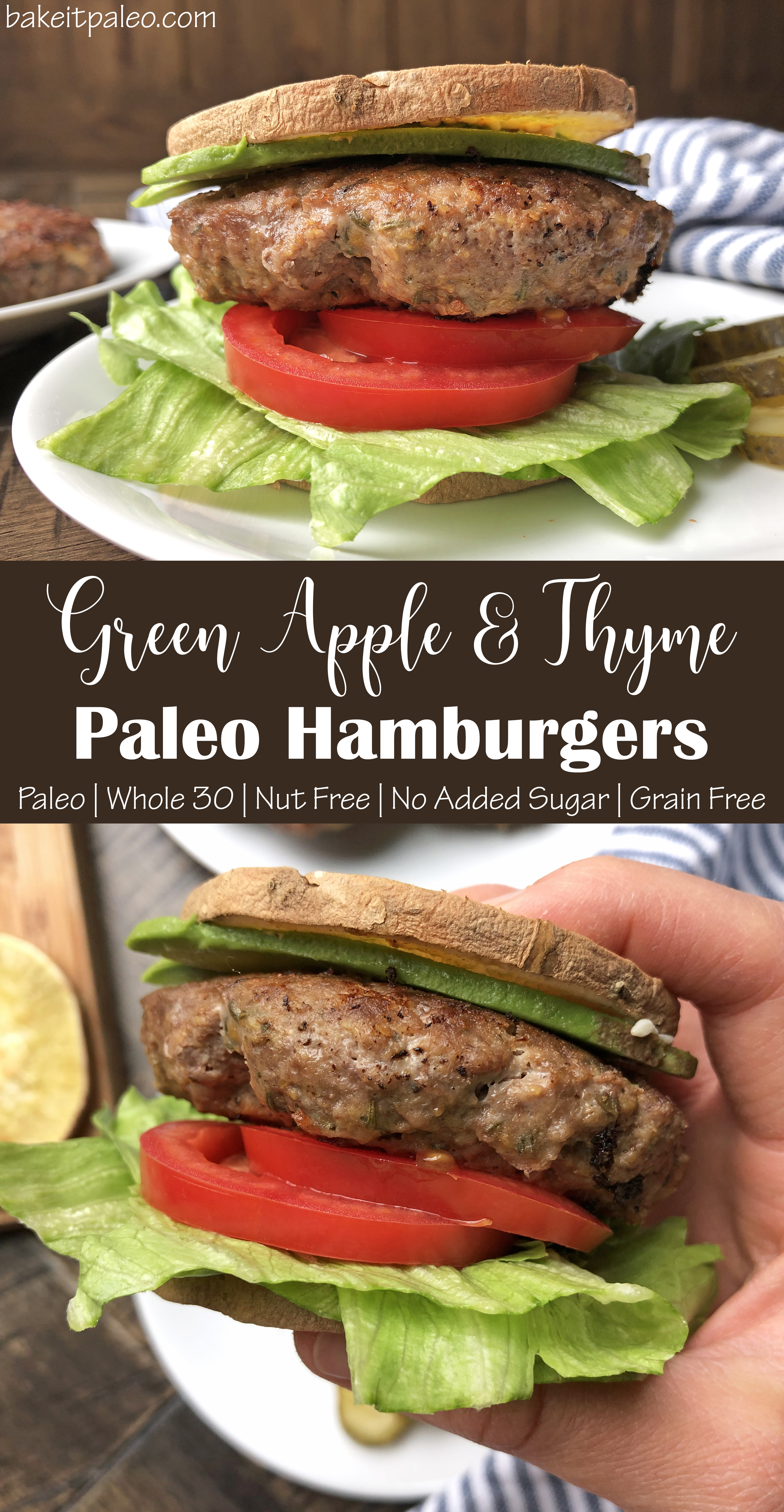 Grass Fed Hamburger Patties without Breadcrumbs