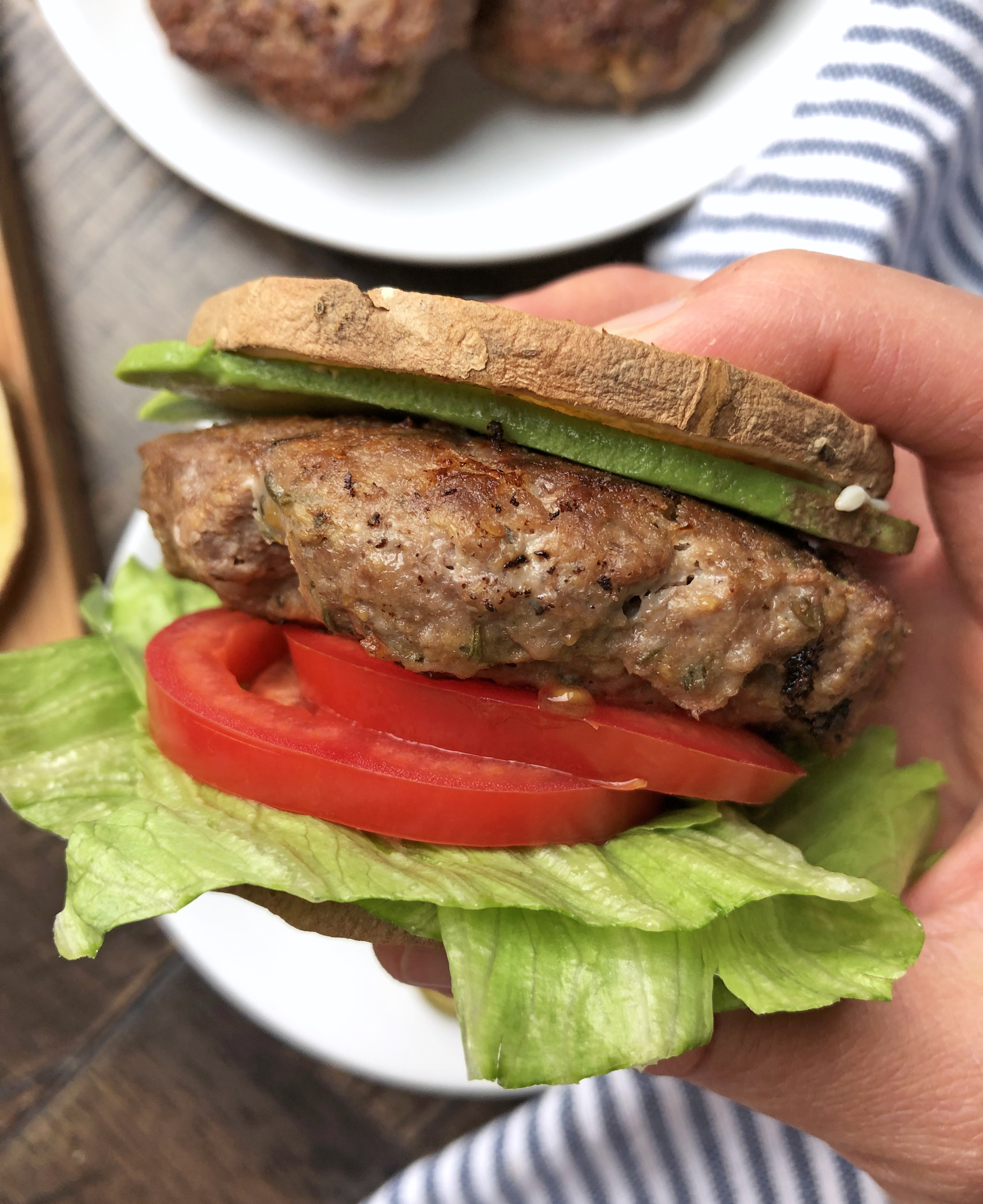 Grain Free Green Apple & Thyme Burgers