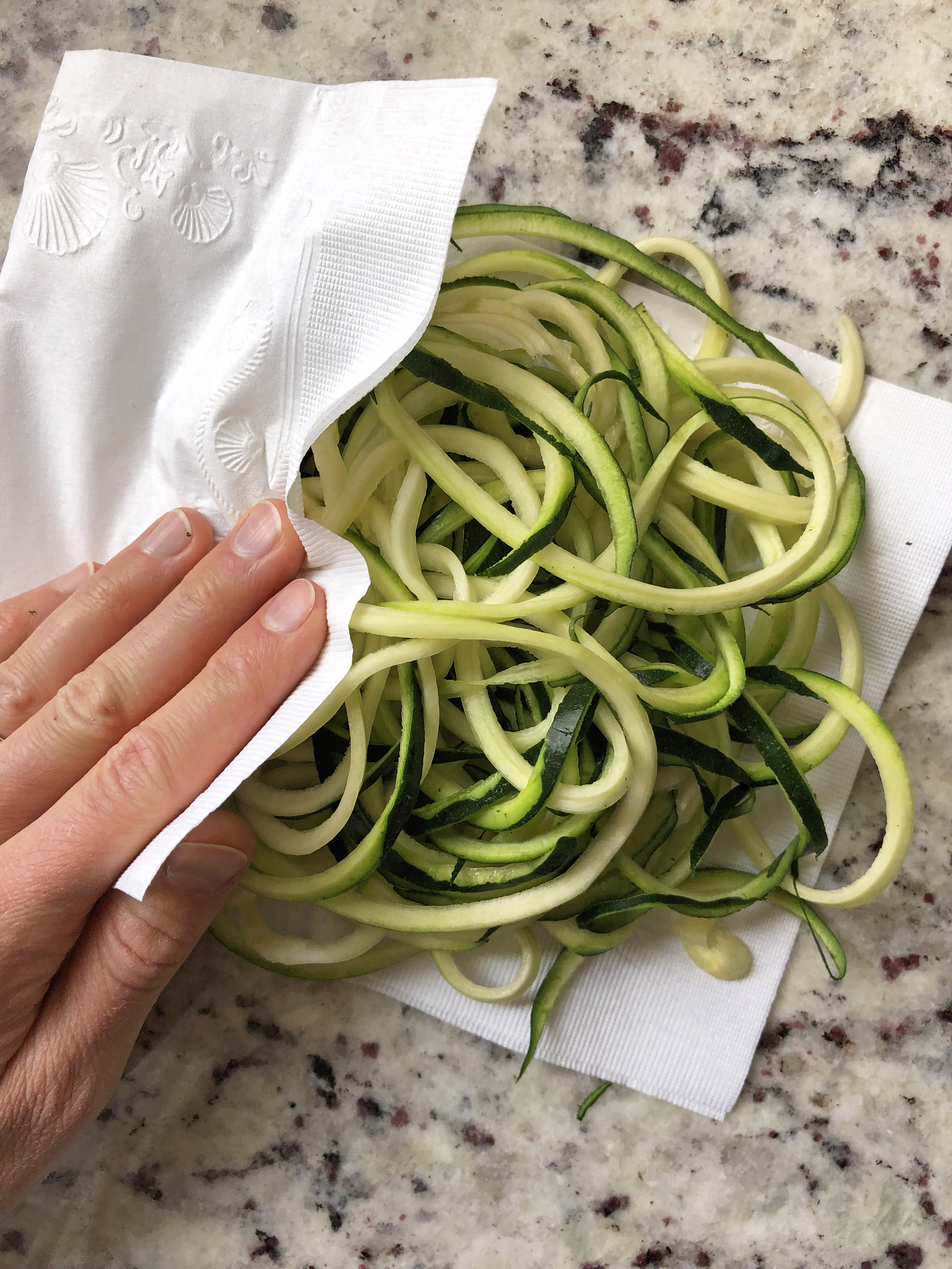 Cajun Zoodles (Paleo, Vegan) - Bake It Paleo