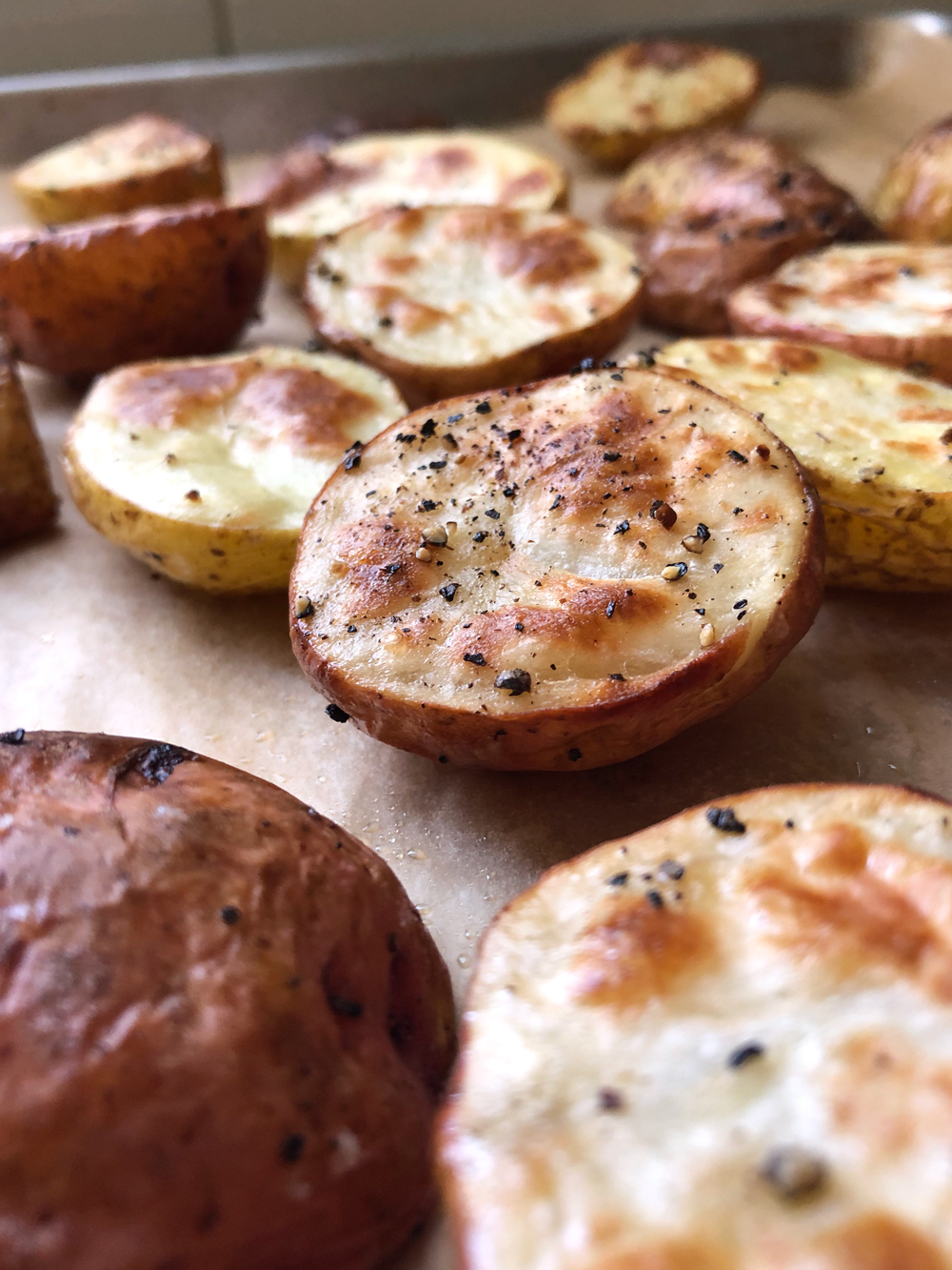 Crispy Salt and Pepper Potatoes Recipe