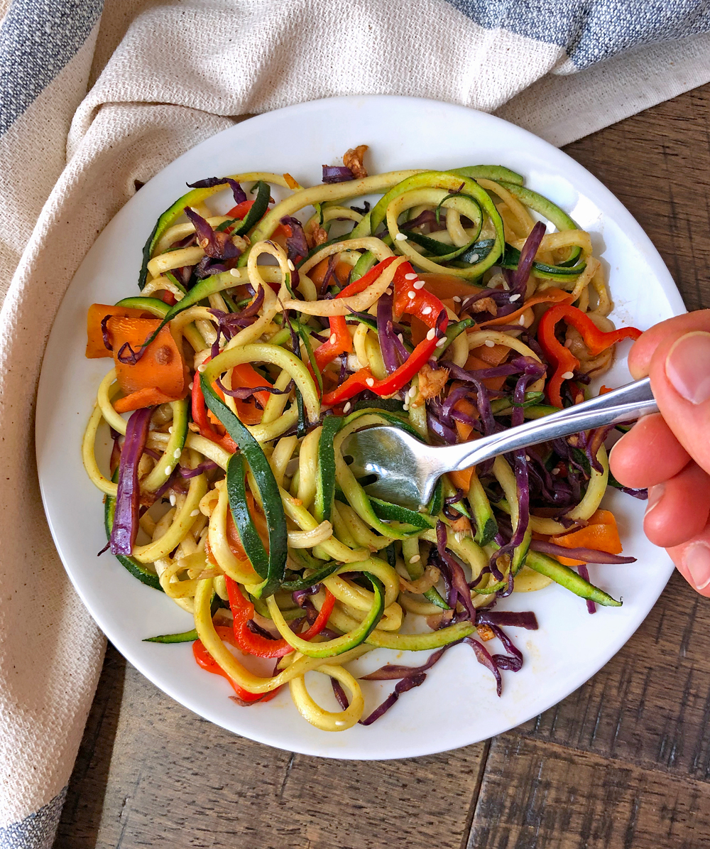 Monsoon Spice, Unveil the Magic of Spices: Vegan Zoodles Recipe