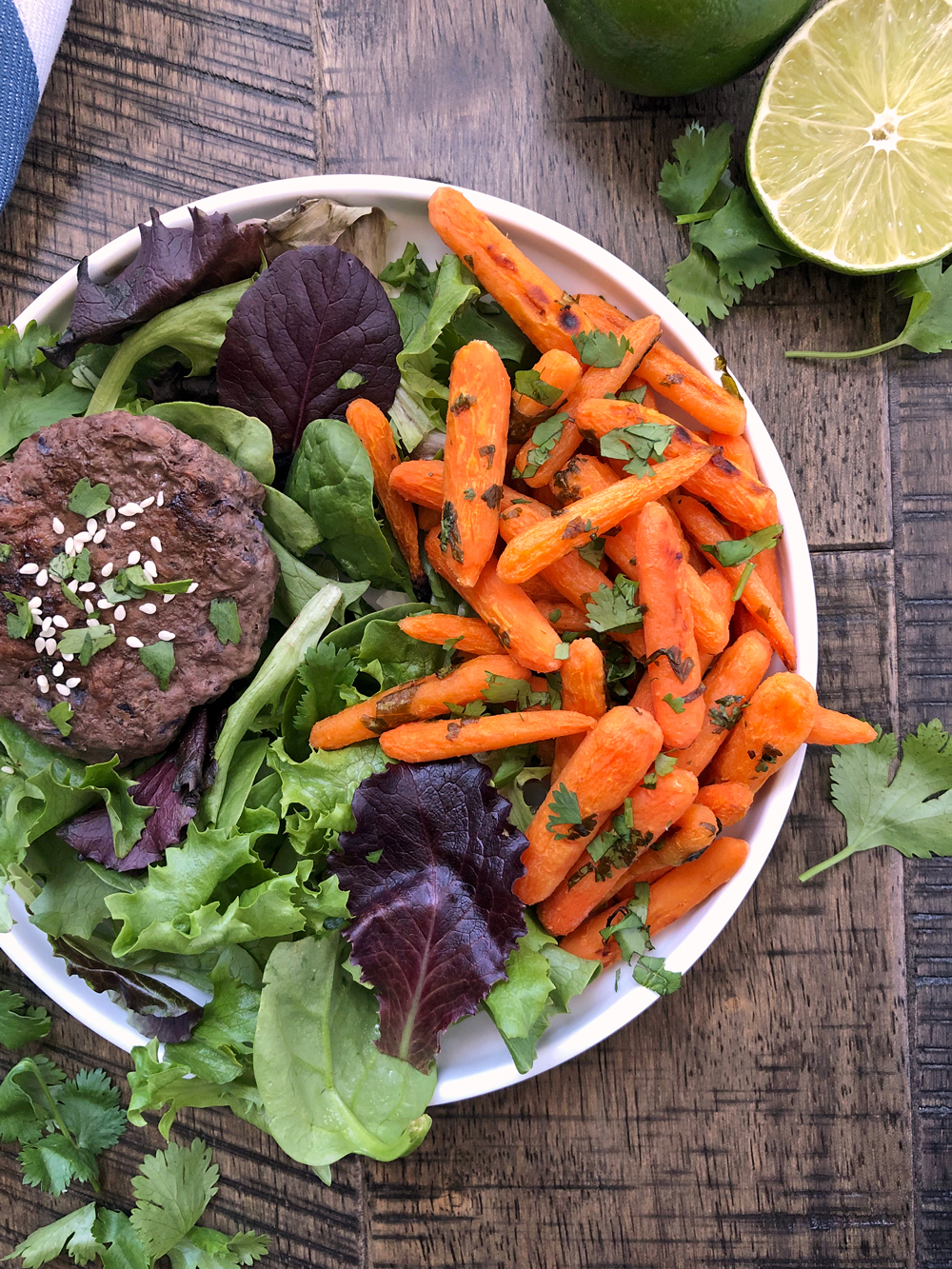 Whole 30 Cilantro-Lime Carrots