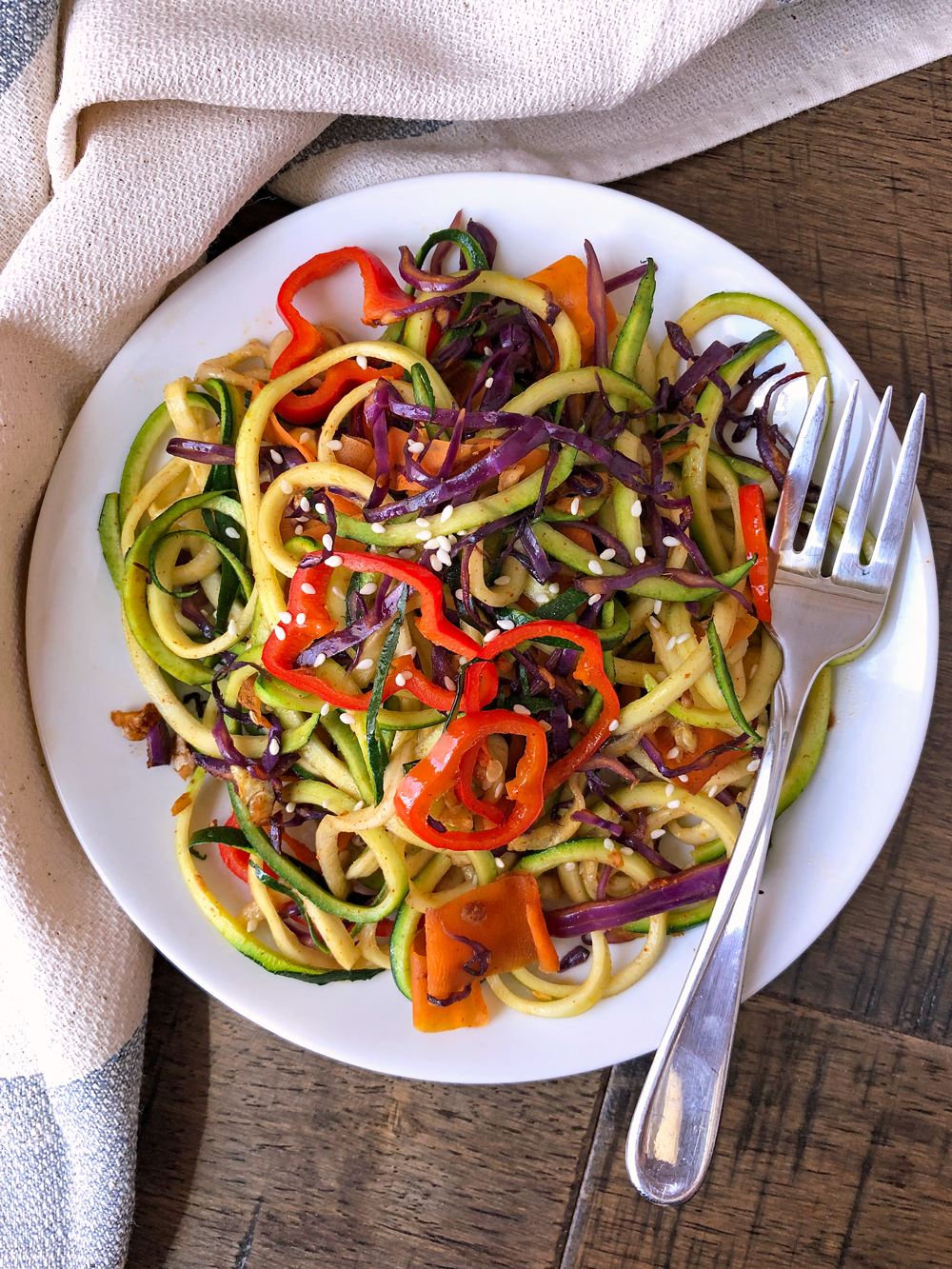 Monsoon Spice, Unveil the Magic of Spices: Vegan Zoodles Recipe