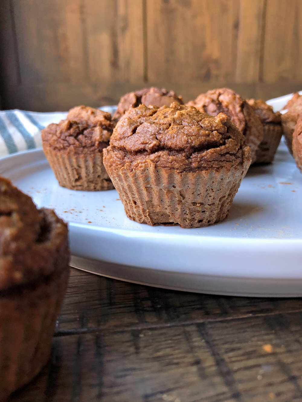 Pea-Protein-Gingerbread-Muffins