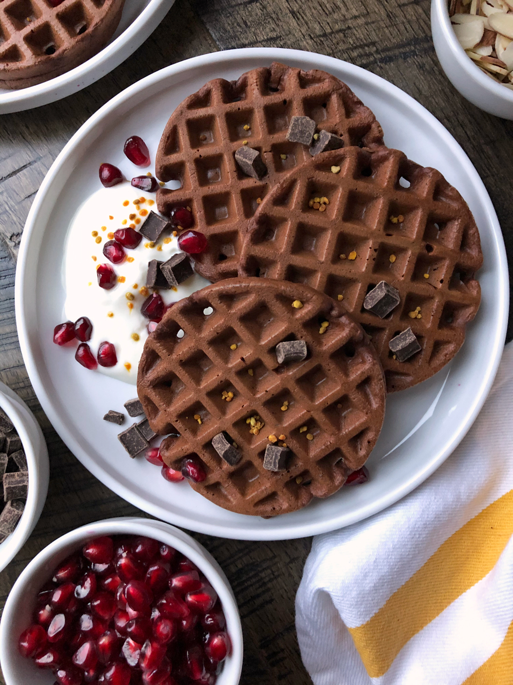 Healthy-Chocolate-Protein-Waffles