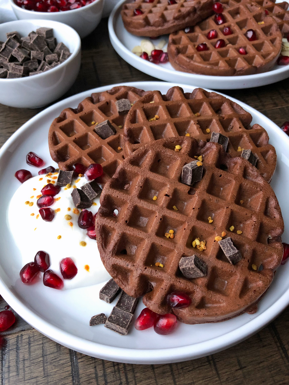 Paleo-chocolate-protein-waffles