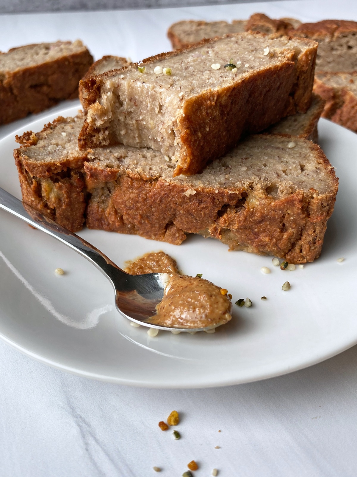 vegan protein banana bread