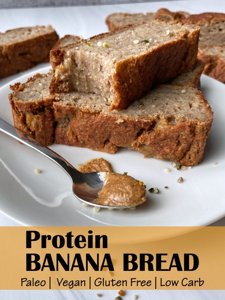 Vegan Banana Protein Bread (Gluten Free, Paleo) Bake It Paleo