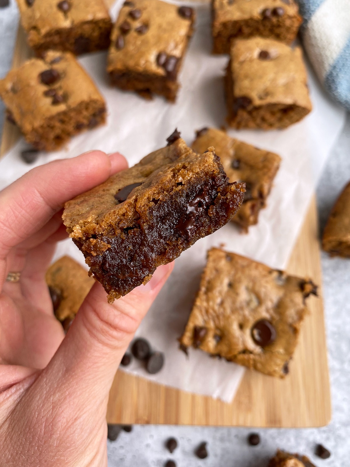 Healthy Almond Butter Blondies (Low Carb, Paleo) Bake It Paleo