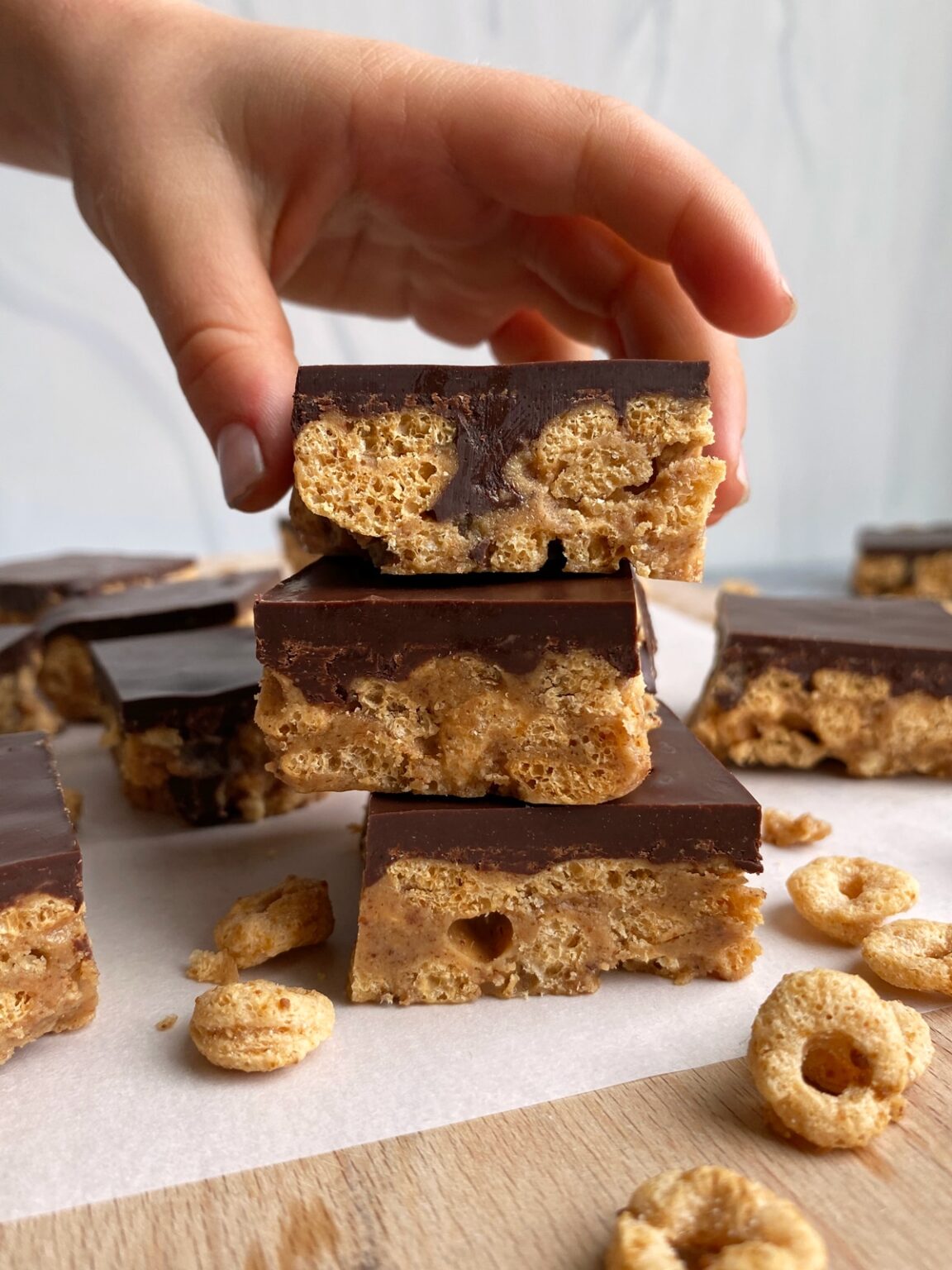 Paleo Chocolate Covered Cereal Bars Bake It Paleo