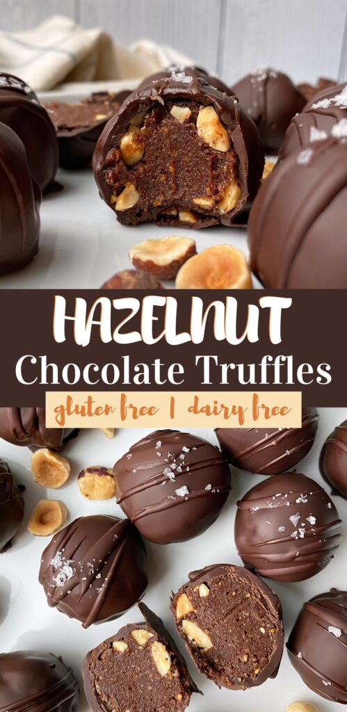Vegan Chocolate Hazelnut Truffles (Gluten Free, Paleo) - Bake It Paleo