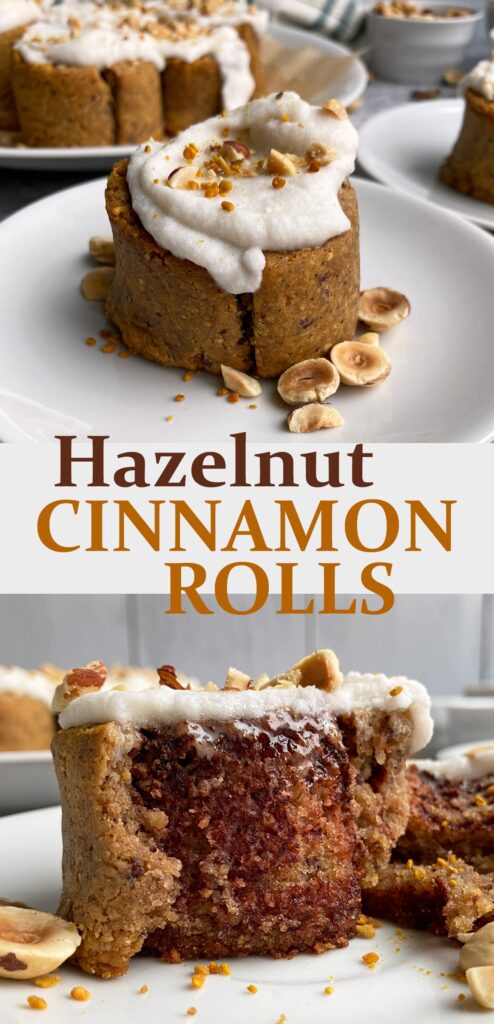 Paleo Hazelnut Cinnamon Rolls (With Cassava Flour) - Bake It Paleo