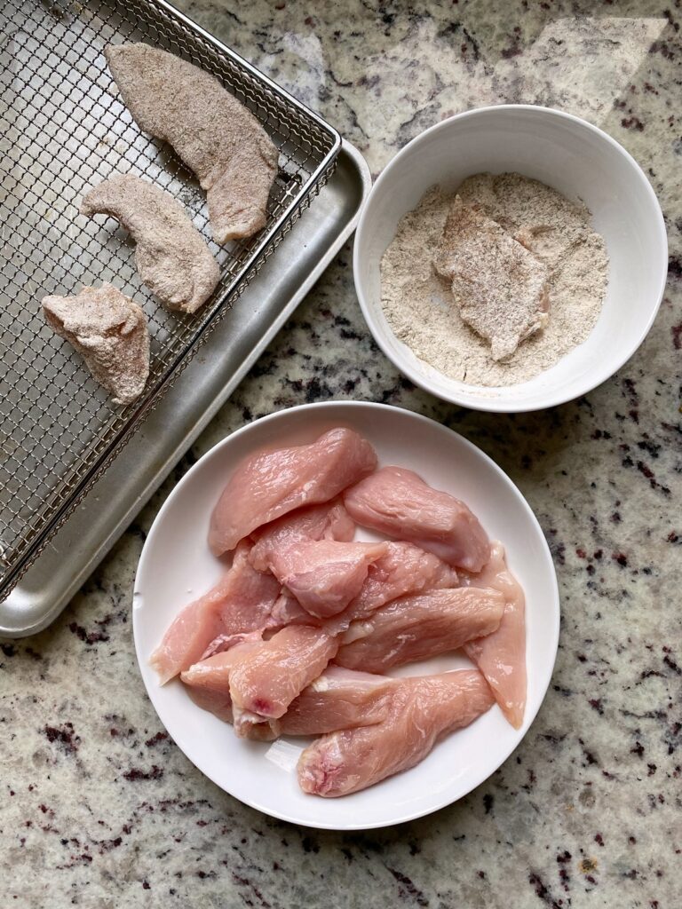 Paleo Air Fryer Chicken Tenders (Egg Free, Nut Free) Bake It Paleo