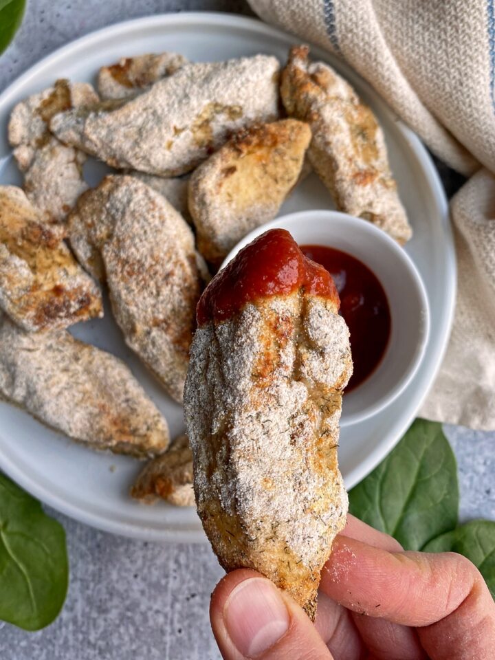 Paleo Air Fryer Chicken Tenders (Egg Free, Nut Free) Bake It Paleo