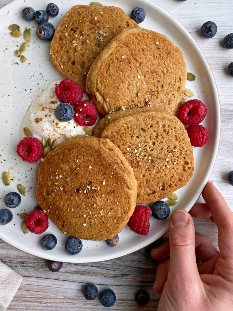 vegan-tigernut-flour-pancakes