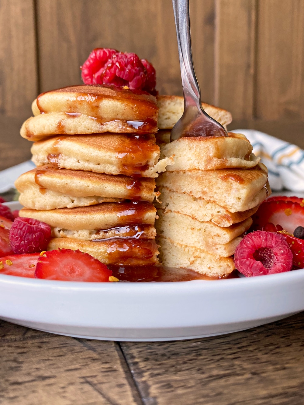 Coconut Flour Pancakes (Dairy Free, Nut Free) - Bake It Paleo