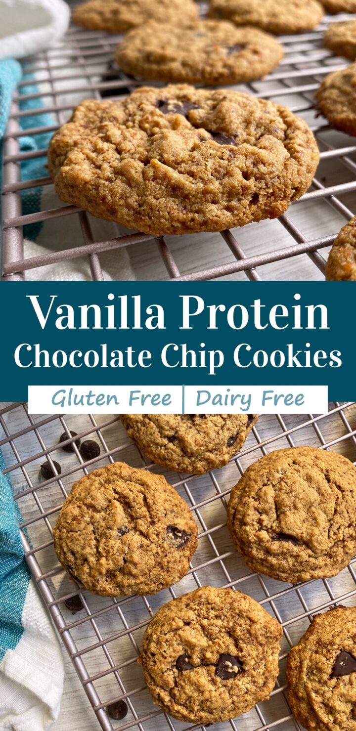 Chocolate Chip Protein Cookies (Gluten Free, Dairy Free) Bake It Paleo