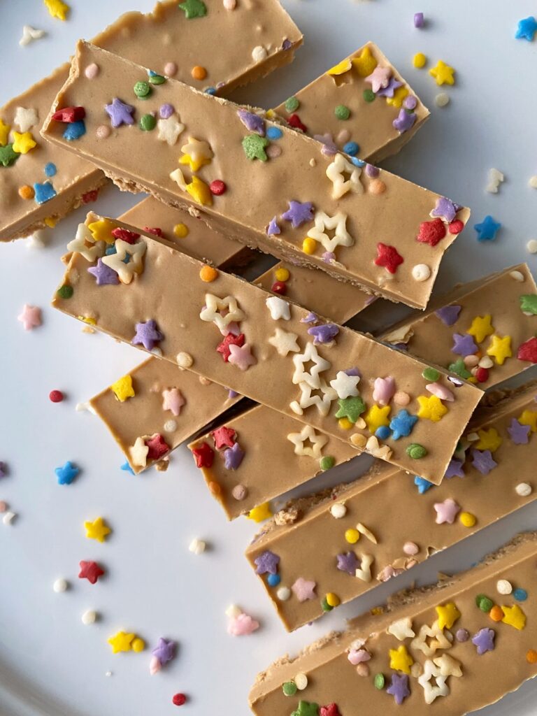 birthday cake protein bars