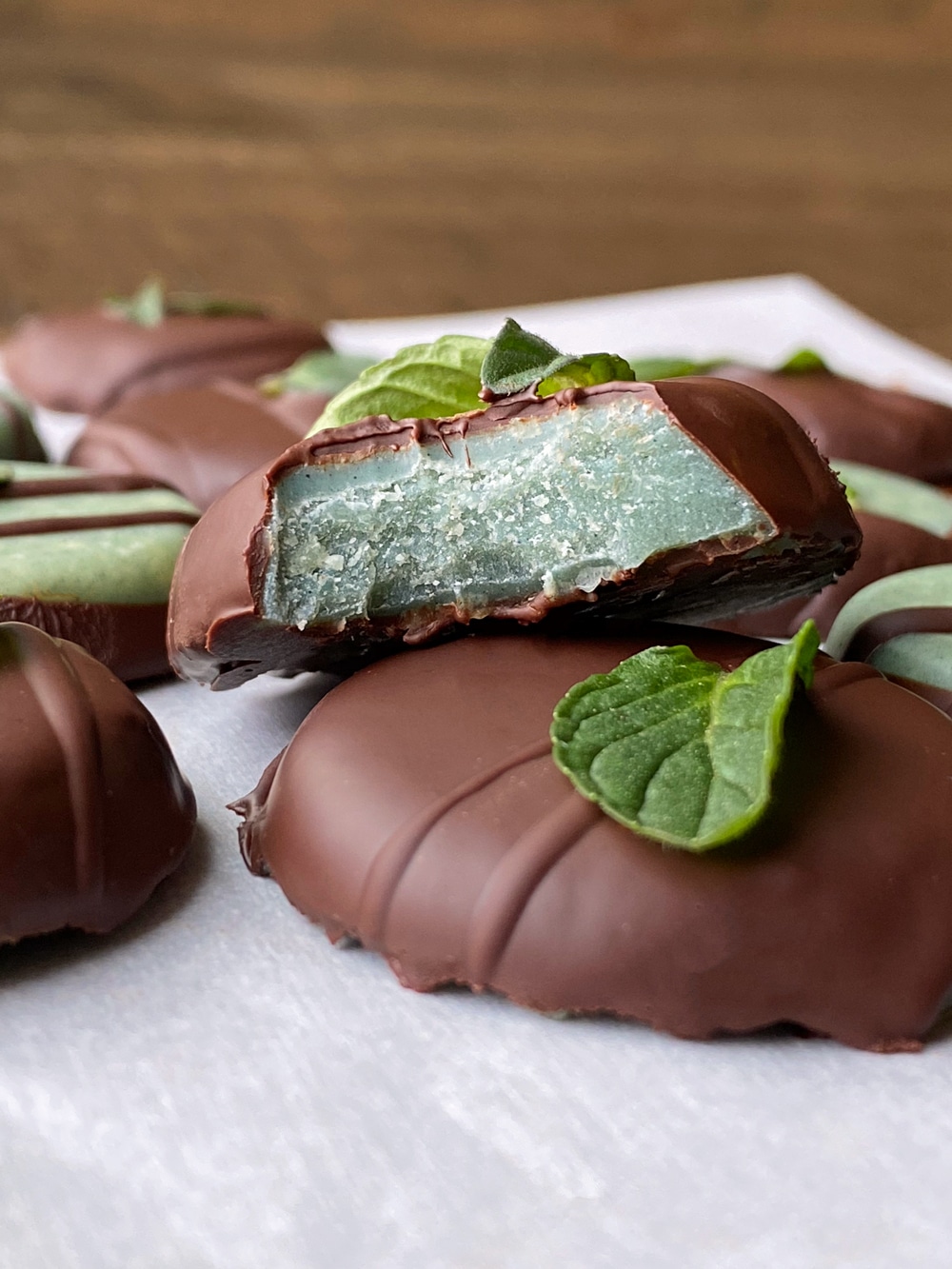 chocolate mint candy