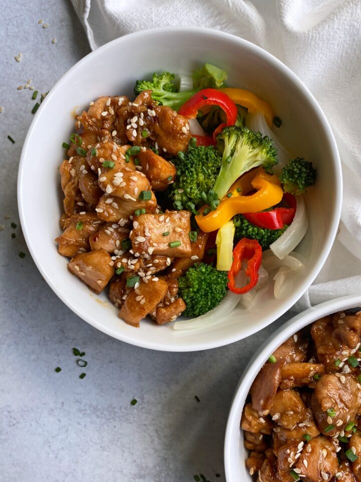 Paleo Sesame Chicken Recipe (Whole30) - Bake It Paleo