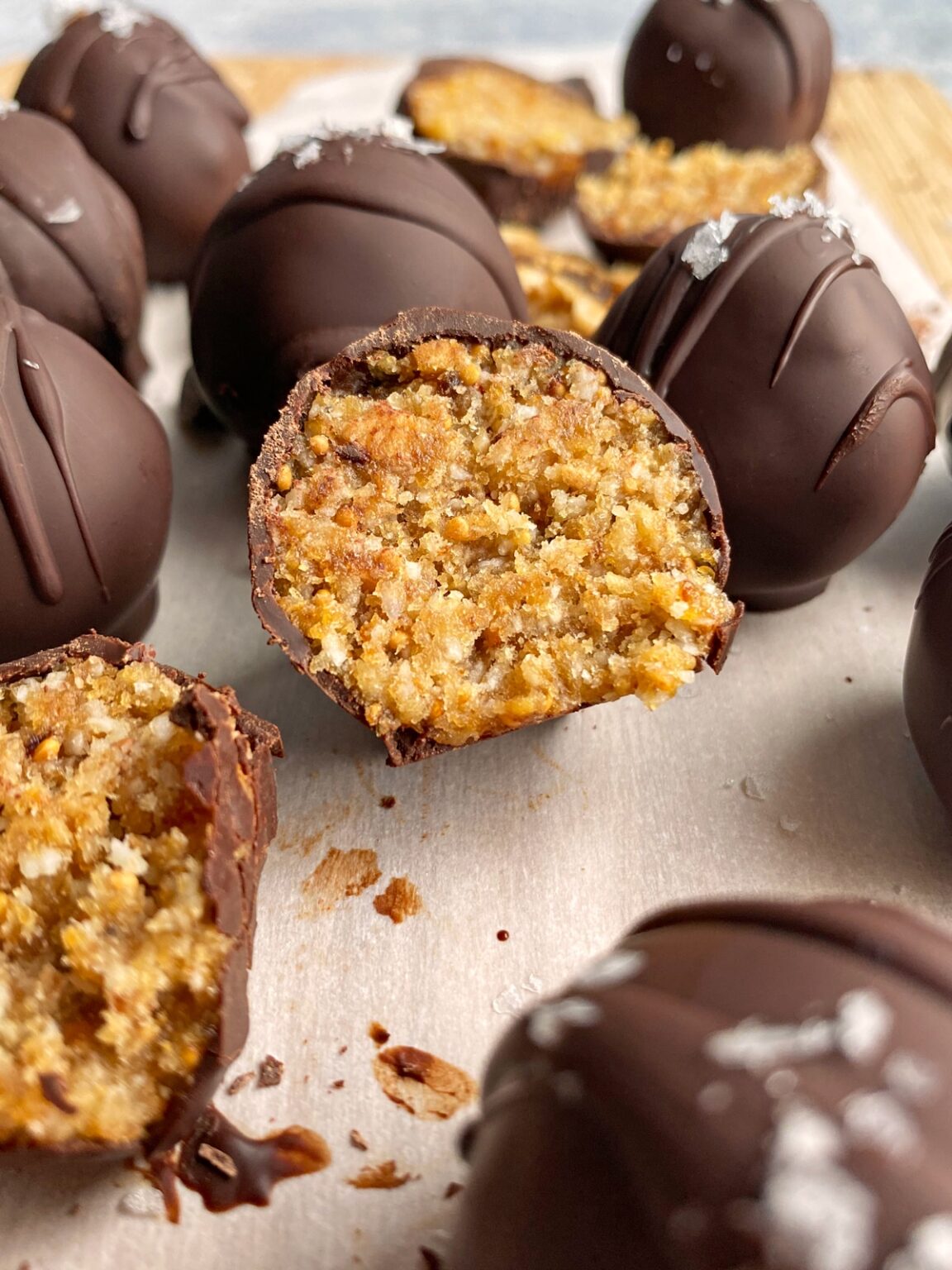 Dark Chocolate Fig Truffles (Paleo, Vegan) Bake It Paleo