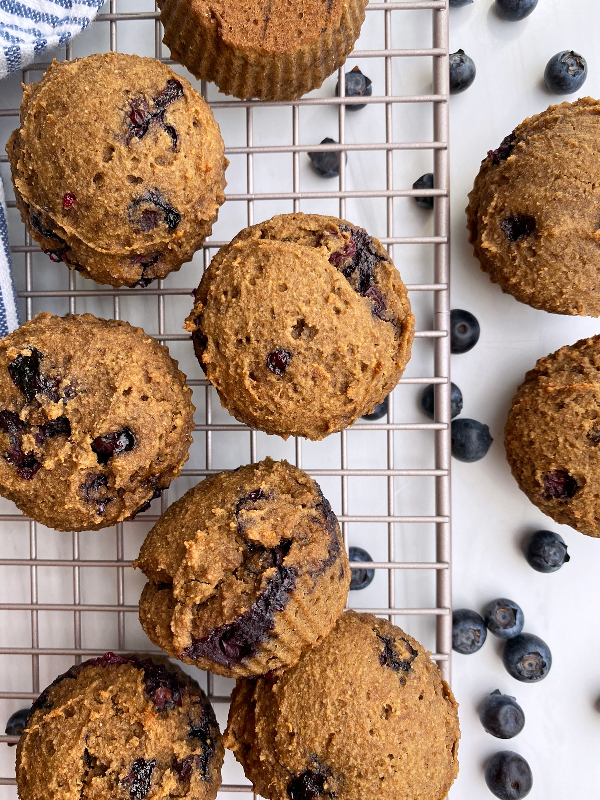 tigernut flour blueberry muffins