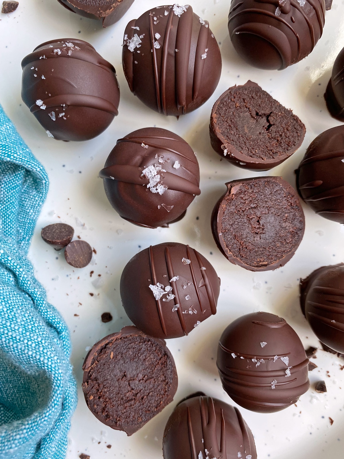 protein balls on plate