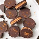 plate of coconut butter cups