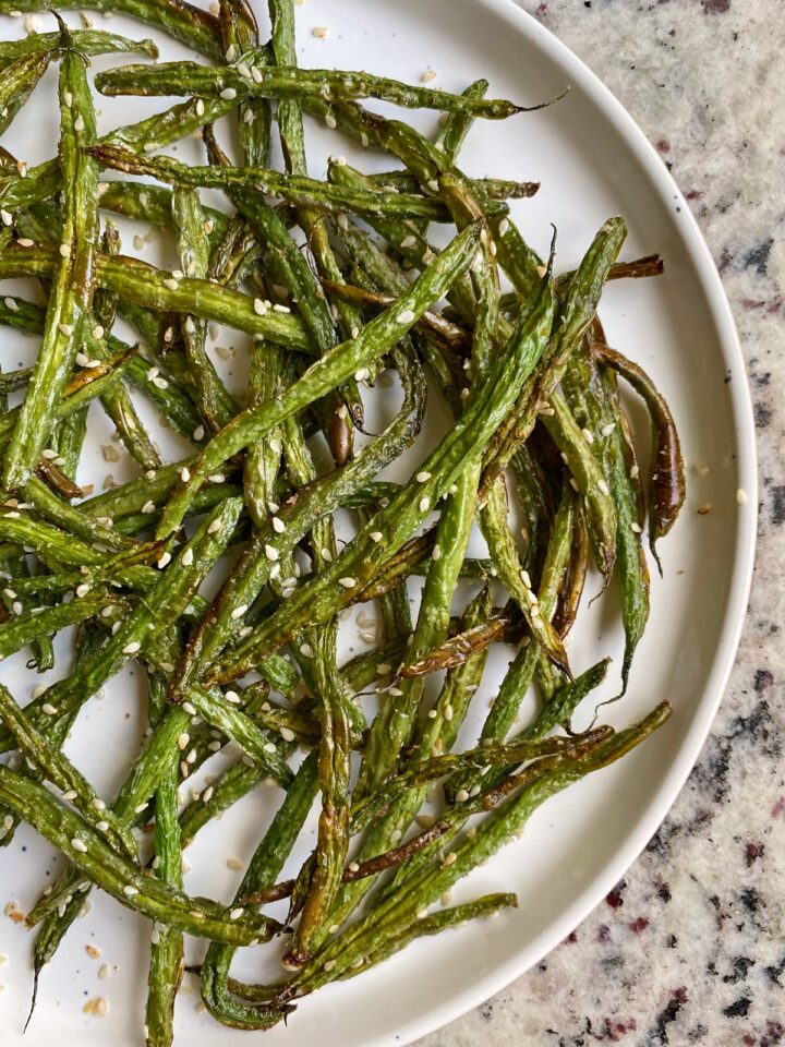 Air Fryer Sesame Green Beans (Paleo, Vegan) Bake It Paleo