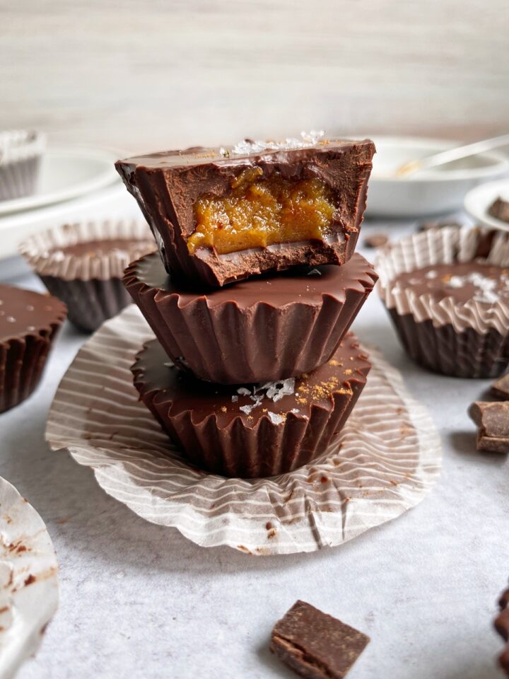 Pumpkin Peanut Butter Cups (Paleo, Vegan, Keto) Bake It Paleo