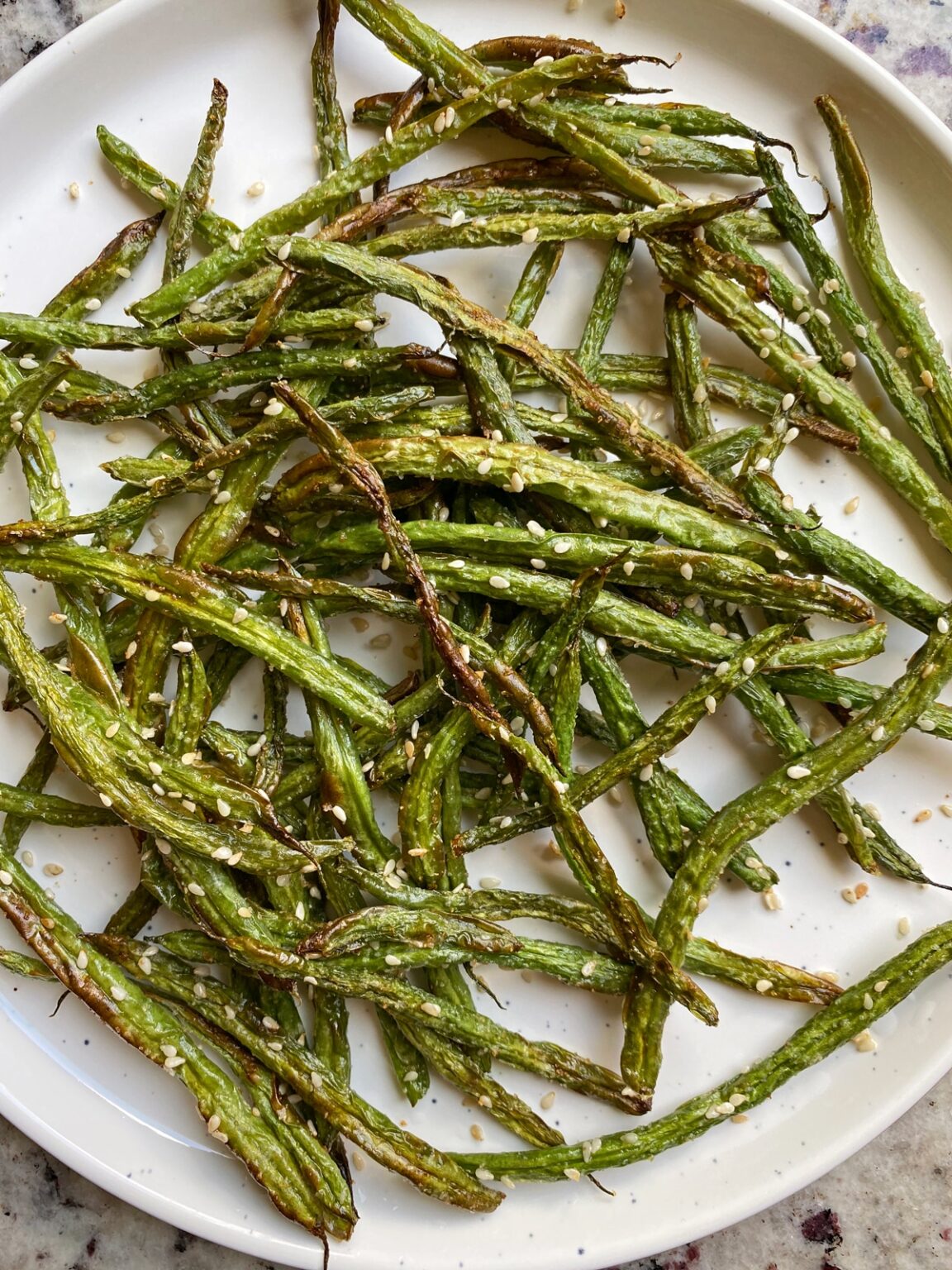 Air Fryer Sesame Green Beans (Paleo, Vegan) Bake It Paleo