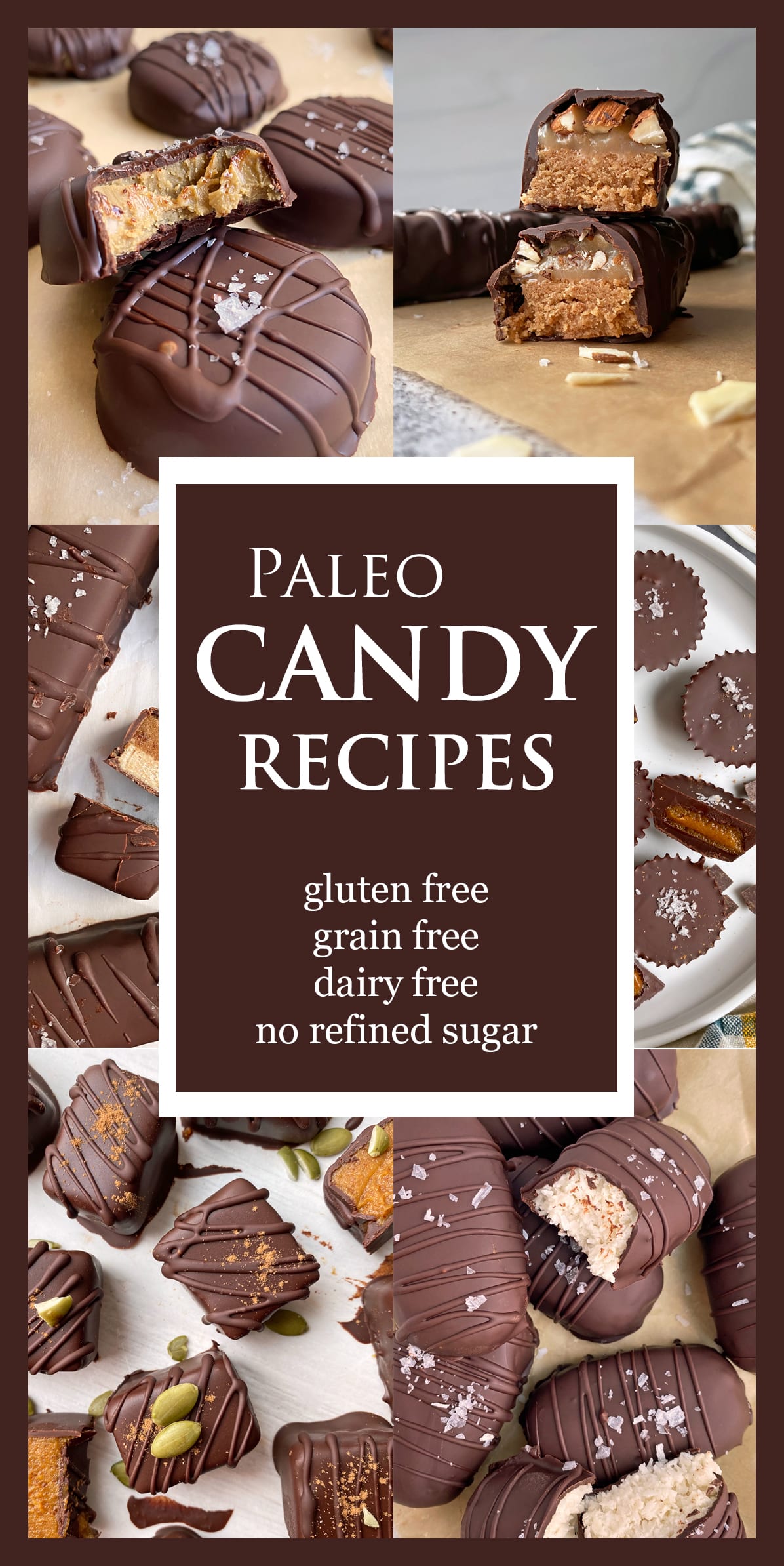 Dark Chocolate Caramels (Paleo, Dairy Free)