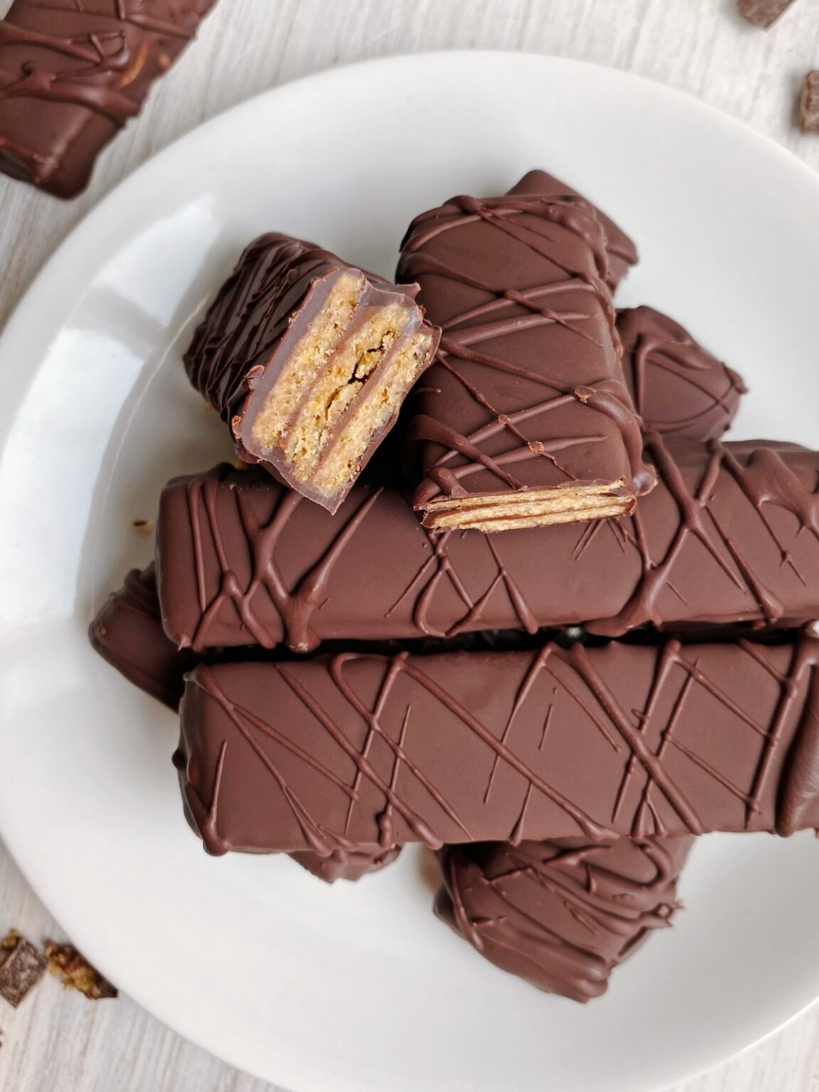 Healthy Kit Kat Recipe (Gluten Free, Vegan) Bake It Paleo