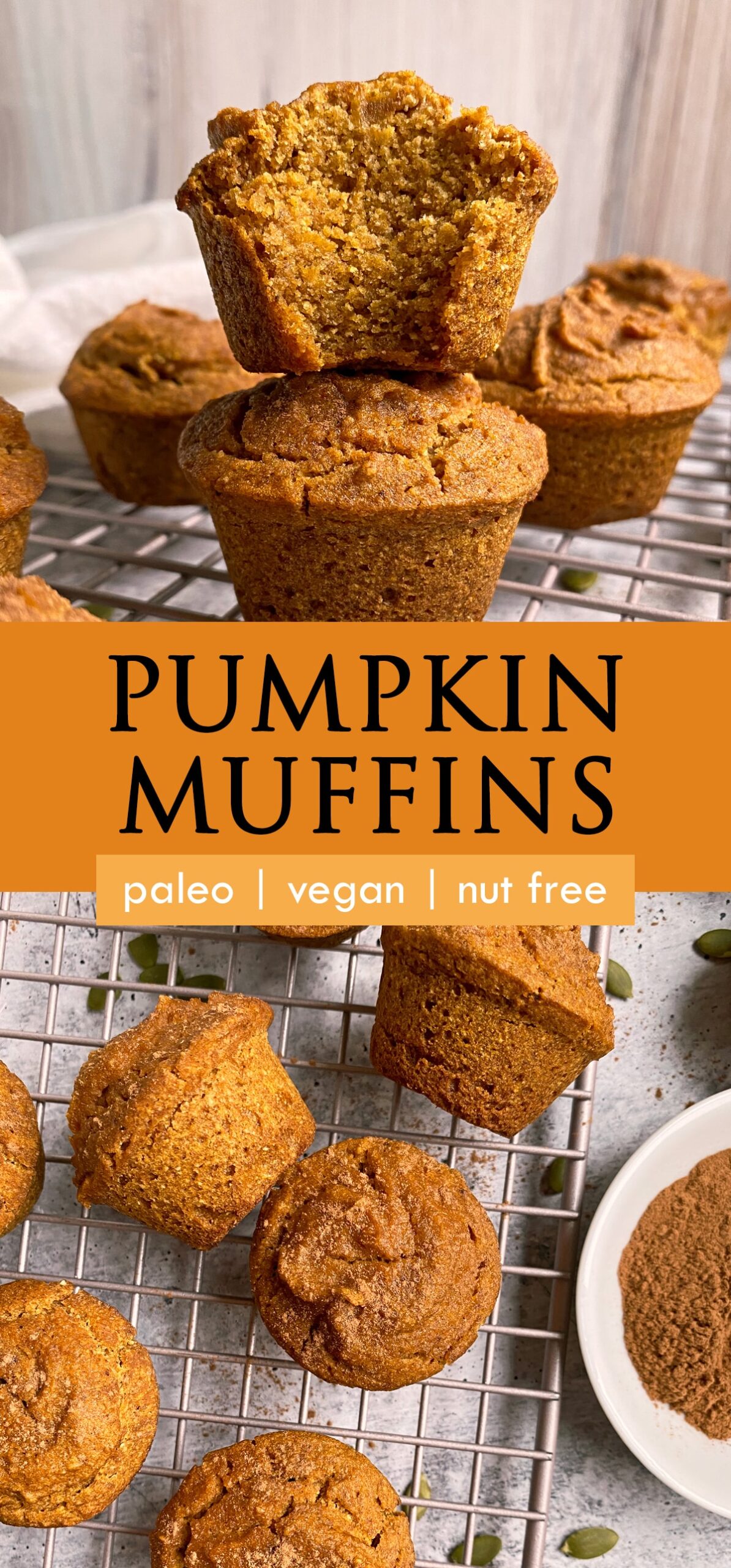 Mini Pumpkin Muffins with Buckwheat Flour (Paleo, Vegan) - Bake It Paleo