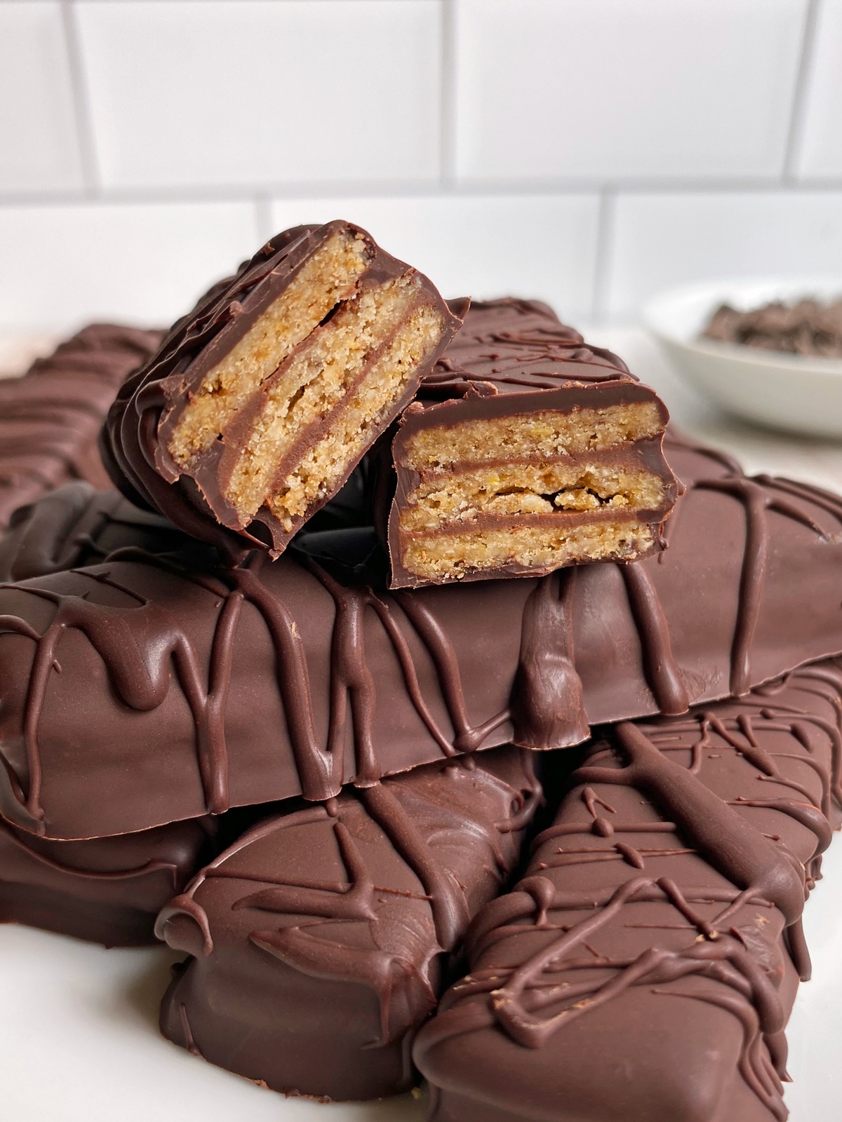 Healthy Kit Kat Recipe (Gluten Free, Vegan) - Bake It Paleo