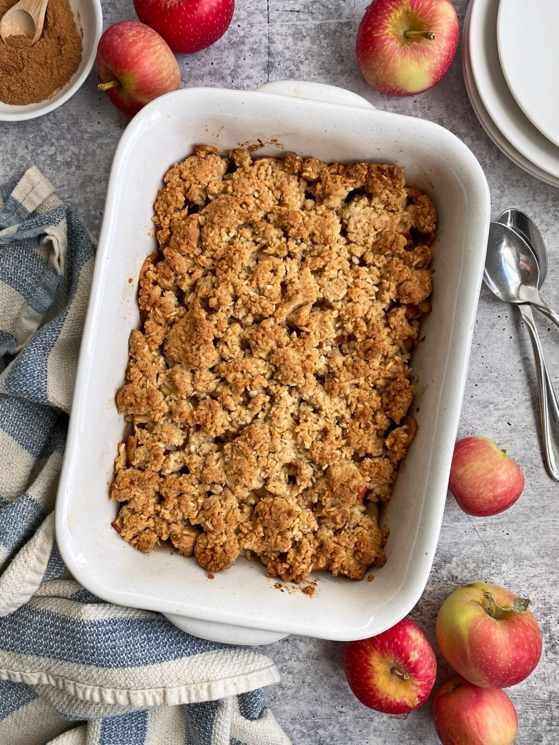 Healthy Paleo Apple Crisp (Nut Free) Bake It Paleo