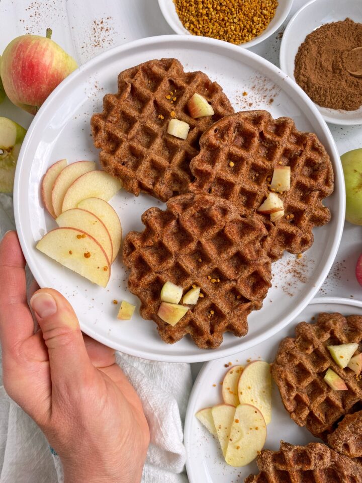 Vegan Applesauce Waffles (Gluten Free, Paleo) Bake It Paleo